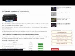 Maybe you would like to learn more about one of these? Canon Pixma G2000 Printer Driver Download Youtube