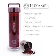 Teeflasche Glas Teekanne Teebereiter Trinkflasche Flaschen Teebereiter Trinkflasche