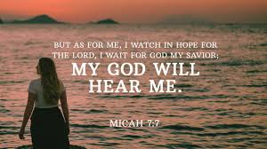 It will be exalted above the hills, and peoples will stream to it. Verse Of The Day Micah 7 7 Idisciple
