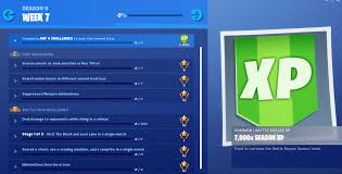 Free battle pass challenges list. Fortnite Week 7 Challenges Confirmed Date Moroesports