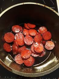 Chorizo In Honig Rotweinsud Von Martinlg Chefkoch Rezept Chorizo Tapas Rezepte Lebensmittel Essen