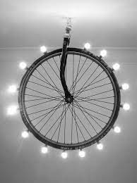 Big Bike Wheel Chandelier Id Lights Recycled Lamp Diy Chandelier Lights