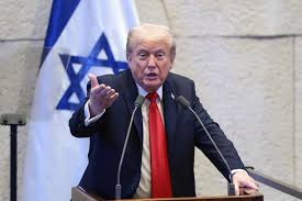 In Israel, Trump is transformed from ...