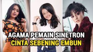 Mencuci mobil amanda manopo corona membuatku rajin antvklik. Agama Pemain Cinta Sebening Embun Lengkap Berita Artis Youtube