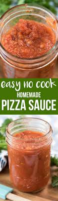 Easy Homemade Pizza Sauce Crazy For Crust Recipe Cooking Homemade Pizza Pizza Sauce Homemade Cooking Homemade