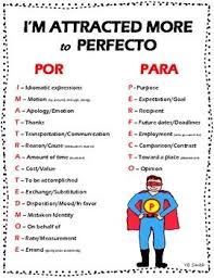 Finally An Easy Way To Keep Por And Para Straight Let The Students See The Difference With Pictures T Learning Spanish Learn Spanish Online Spanish Phrases