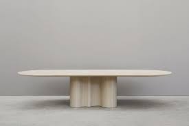 Alvar Travertine White Table By Joseph Dirand And Ateliers Saint Jacques In 2020 Joseph Dirand Stone Dining Table Marble Furniture Design
