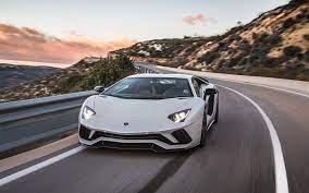 Download Wallpapers Lamborghini Aventador S 2017 Supercar White Aventador New Cars Sports Cars Lamborghini Besthqwallpapers Com Lamborghini Aventador Carros De Sonho Lamborghini