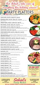 Perfect party food prepared by hand, from canapes and starters to centrepieces and puddings. Party Platters Schiel S Family Markets