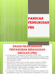 Atau sistem pengurusan pbs ini telahpun berfungsi dan telah diupload oleh pihak lembaga peperiksaan. 1 3 Buku Panduan Pengurusan Pbs