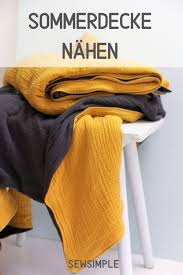 Ebenso kann man mit unseren ideen individuelle kleidung aus stoff mit ein wenig geschick selber nähen oder kaputte stellen an. Sommerdecke Aus Musselin Nahen Bilderanleitung