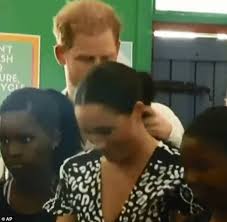 Prince harry royal fam pissed at prince's handlers. Adorable Moment Prince Harry Affectionately Strokes Meghan Markle S Ponytail Express Digest