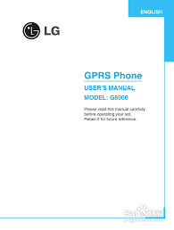LG G8000手机使用说明书:[1]-百度经验