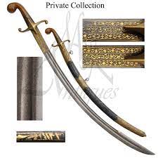 ottoman kilij sword dated 1132ah سيف عثماني من نوع القليج عليه اسماء اهل الكهف مؤرخ ١١٣٢ هـ handcrafted knife damascus sword sword blades