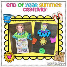 Reading goals/objectives for 3rd grade. End Of Year Summer Craft And Writing For 1st 2nd Or 3rd Grades Tpt