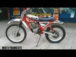 Tampilannya ini bisa menjadi pilihan untuk kamu yang mau melakukan modifikasi yamaha scorpio. Trail Jadul Basic Honda Cb Youtube