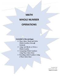 Math Place Value Comparing Rounding