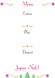 Diy Menu Surprise A Telecharger Cococerise Menu Imprimable Menu Menu A Imprimer