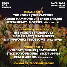 It takes place at an unused airport near hradec králové and features pop, rock, punk rock, and edm. Joytown Znamy Juz Pelna Rozpiske Godzinowa Koncertow Rock For People Pl 2018 The Prodigy The Kooks Volbeat Skillet Music The Vaccines Rodriguezmusic I Setka Innych Szyldow Sprawdzcie Harmonogram