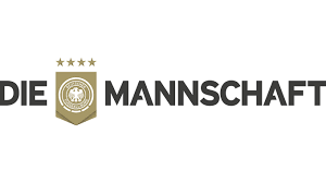 Nationalmannschaft deutschland fußball nationalmannschaft weltmeister 2014 fußball wm german football team logo imposed on the german flag, animation. Dfb Prasentiert Neue Wort Bild Marke Die Mannschaft Dfb Deutscher Fussball Bund E V