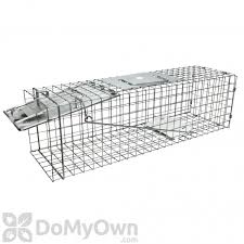 The easy set is the new standard in live animal traps. Havahart Cage Trap 1078