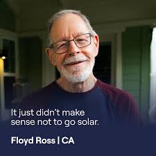 Meet Floyd Ross — a retired Art Program Director from Sonoma State  University who once "resisted, resisted, resisted" going solar. But after  doing the math and seeing the impact, he had a