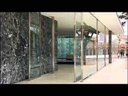 The german pavilion in barcelona. Mies Van Der Rohe Deutscher Pavillon In Barcelona Baukunst Youtube