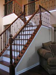 See more of custom iron handrails on facebook. Railing Wrought Iron Staircase Iron Staircase Iron Stair Railing