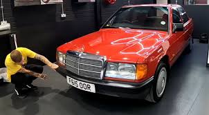 An amazing restoration of a 32-year-old Mercedes 190