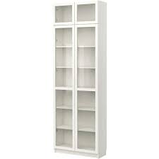 Ikea Billy Bookcase With Glass Door White 220 Liked On Polyvore Featuring Home Furnit Bucherschrank Mit Glasturen Wohnzimmermobel Ikea Billy Bucherregal