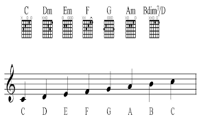 Understanding C Major First Position Chords And Scale