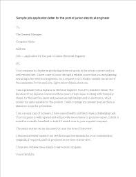 It's important to add the exact name when you know it to demonstrate your attention to detail. Electrical Engineer Job Application Letter Templates At Allbusinesstemplates Com