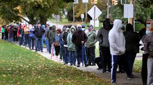 Record Early Voter Turnout On First Day On Monroe County Ny