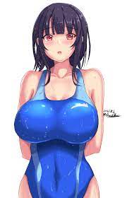 Wallpaper : anime girls, big boobs, Kantai Collection, Takao KanColle,  short hair, black hair, artwork, digital art, fan art, huge breasts  1145x1775 - AlbinonnR - 2113037 - HD Wallpapers - WallHere