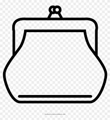 Other great ideas for text: Coin Purse Coloring Page Dibujo De Un Monedero Free Transparent Png Clipart Images Download