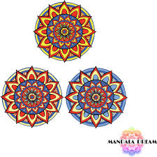 Forme circulaire motif mandala fleur henne stock vector coloriage mandalas. Quel Couleur Choisir Pour Dessiner Son Mandala Mandala Dream Fr
