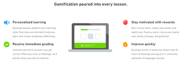 Best of all, it has tons of short lessons, suitable for learning anytime, anywhere, . The Gamification Elements Of The Duolingo App Image Source Download Scientific Diagram