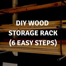 My lumber rack was planned to go all the way to the ceiling so i referenced the height of all of my boards directly off of the ceiling. Diy Wood Storage Rack With Conduit 6 Easy Steps Industry Diy