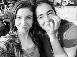 image may contain 2 people closeup and outdoor the walking dead tv fear the walking dead katelyn nacon pinterest