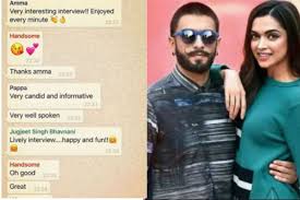 Sempat viral video anak kecil tolak di tilang, polisi: Deepika Padukone Shares Screenshot Of Her Whatsapp Family Group And It S Like Every Family Chat Ever India Com
