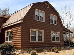 Essentially, chinking a log home will ensure logs which don't fit together perfectly have a nice seal. Log Vinyl Paneling All Style No Hassle Faux Wood Workshop