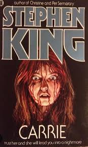 Stephen King was struggling with his finances and teaching high school  English while also working at an industrial laundry to support his family.  With three kids and growing frustration, he started writing