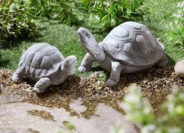 Lange wusste keiner weiß, wem sie gehört. Schildkroten Aus Steinguss Gartendekoration Brigitte Hachenburg