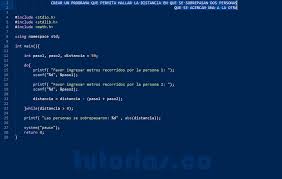 Siempre la variable tiene q estar declarada fuera de do while)?? Ciclo While Turbo C Distancia Entre Dos Personas Tutorias Co