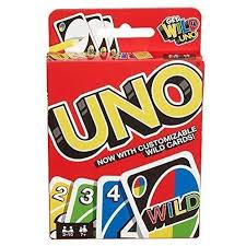 Wild cards drawn during the game can be played immediately or at a later time. Uno Wild Card Game Foxmart