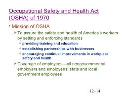 What ontario legislation now applies to workplace health and safety? Employee Safety And Health