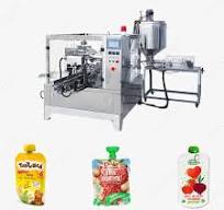 Baby Food Pouch Filling Packing Machine for Spout Pouch