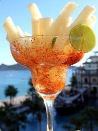 Jicama With Chile Lime Salt Recipe Jicama Mexican Appetizers Tasty Kitchen