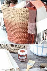 Diy Woven Rope Laundry Basket Diy Laundry Basket Laundry Hamper Diy Hamper Diy