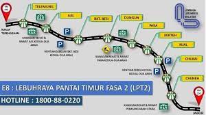 Ini merupakan 21 lebuh raya yang terlibat: Kadar Tol Lpt2 Lebuhraya Pantai Timur 2 Harga Minyak